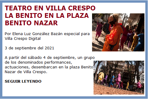 TATRO EN VILLA CRESPO